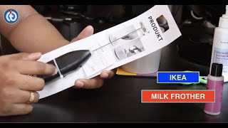 IKEA MILK FROTHER Review amp Battery Installation [upl. by Otnicaj]