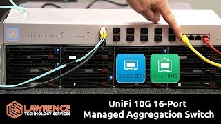 Ubiquiti Networks UniFi US16XG 10GbE 16Port Managed Switch Review [upl. by Luce593]