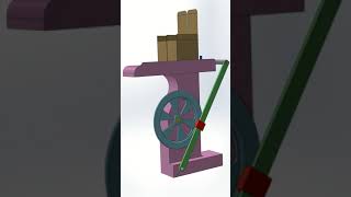 Rotary to Oscillating Motion mechanism [upl. by Aviva]