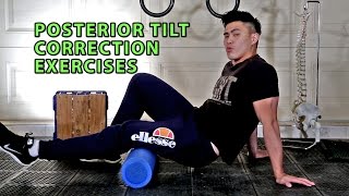 Posterior Pelvic Tilt Correction Exercises [upl. by Sollows]