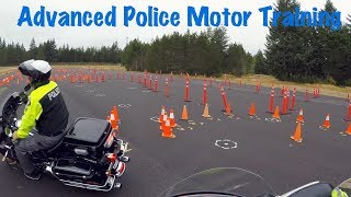 Police Advanced Motor School TrainingMotorcycle OfficersWashington State Patrol Academy [upl. by Janot]