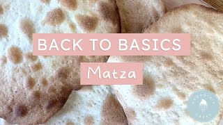 Back to Basics Homemade MATZAH for Passover  Georgias Cakes [upl. by Ecad]