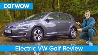 Volkswagen eGolf 2020 review  is this now the best value electric car [upl. by Edualcnaej146]