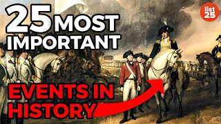 25 Most IMPORTANT Events In History [upl. by Nagud74]