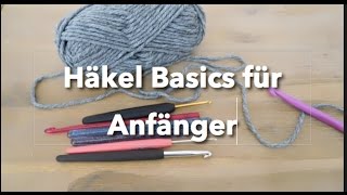 TUTORIAL Häkeln  Basics für Anfänger [upl. by Lurleen]