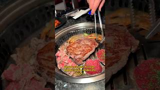 All you can eat KBBQ for under 20 foodblogger foodie losangeles koreanfood bbq [upl. by Launamme]