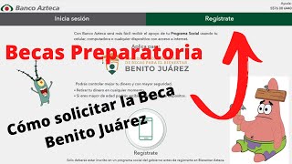 Cómo Registrarse en Banco Azteca  Cómo Solicitar la Beca Benito Juárez 2021 [upl. by Olen477]