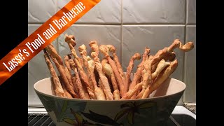 Grissini  Garlic and basil flavoured breadsticks [upl. by Newol]