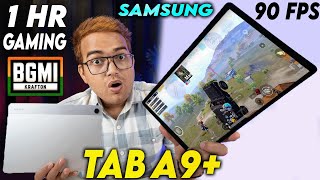 Samsung Tab A9 Plus 1 Hr Gaming Testing Heating And Battery Drain Test [upl. by Nazler379]