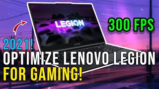 🔧How to Optimize Lenovo Legion 2021 for Gaming amp Productivity Full Comprehensive Guide [upl. by Eleph34]