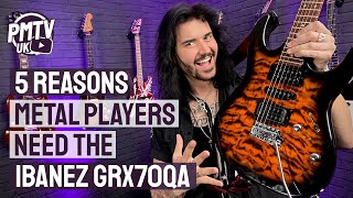 5 Reasons Metal Players Need The Ibanez GRX70QA and other guitarists too  Ibanez GIO GRX70QA Demo [upl. by Lukas]