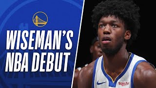 James Wiseman Does It All With 19 PTS 6 REB amp 2 STL In Debut KiaTipOff20 [upl. by Odella]