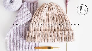 Beanie häkeln mit Olialemon crochet beanie [upl. by Alocin]