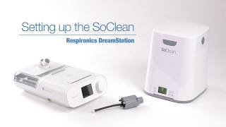 Installing the DreamStation Tubing Adapter for SoClean CPAP Sanitizers  DirectHomeMedical [upl. by Vasya]