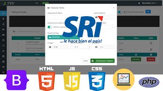 FACTURACIÓN ELECTRONICA SRI ECUADOR  SISTEMA DE VENTAS  PHP MYSQL [upl. by Caesaria]