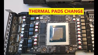 Zotac RTX 3080 Thermal pad upgradeTEMP DROP  Protect your GPU investment [upl. by Anahsor548]