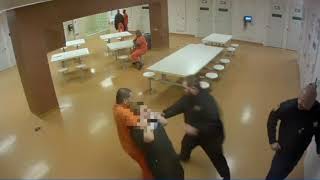 Inmate ATTACKS Nurse Inside Jail Pod [upl. by Eimmak]