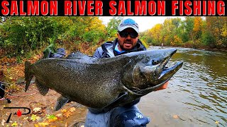 Salmon Fishing New Yorks World Famous Salmon River [upl. by Rianna]