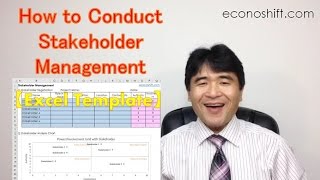 Stakeholder Analysis How to Conduct Stakeholder Management【Excel template】 [upl. by Alle]