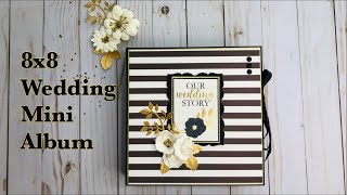 8x8 Wedding Mini Album [upl. by Elurd162]