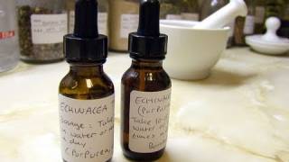 How To Make A Tincture  Herbalism Basics 3 [upl. by Anelleh613]