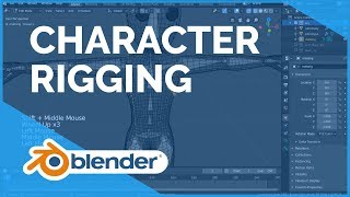 Character Rigging  Blender 280 Fundamentals [upl. by Reuven]