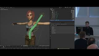 Rigging with the Blender Studio tools [upl. by Nylime]