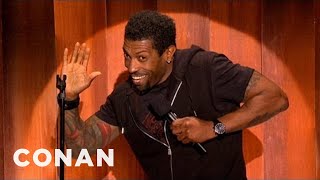 AfterHours StandUp Deon Cole Wont Answer All Your quotBlackquot Questions  CONAN on TBS [upl. by Brady]