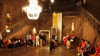 Poland  Wieliczka Salt Mine [upl. by Nnairahs]