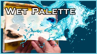 Acrylic Painting StayWet Palette Tutorial Masterson StaWet [upl. by Evaleen958]