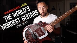 What has 19 strings but doesnt Djent  The Worlds Weirdest Guitars 3 [upl. by Howarth]