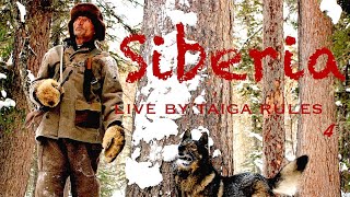 Siberia Living by Taiga Rules 4  Bushcraft in Siberia [upl. by Nyer]