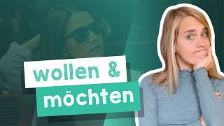 Learn how to use the German verbs quotmöchtenquot and quotwollenquot  A2 with Jenny [upl. by Kathy967]