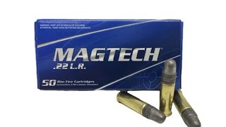 22lr Cheap Ammo Review Magtech [upl. by Nanreh]