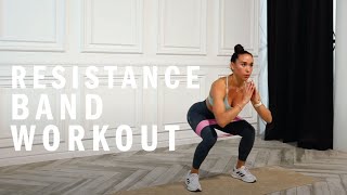 15 Minute Lower Body Resistance Bands Workout  adidas [upl. by Eibo]