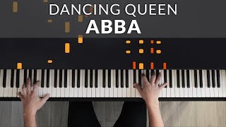 Dancing Queen  ABBA  Tutorial of my Piano Cover [upl. by Sura]