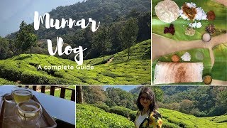 Munnar Vlog A Complete Guide  Explore Kerala  Golgappa Girl [upl. by Wrench]