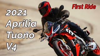 2021 Aprilia Tuono V4 Review [upl. by Avehs]