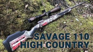 Gun Review The New Savage High Country 110 [upl. by Piers868]