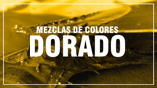 COMO HACER EL COLOR DORADO 🥇 Mezclas de Colores Paso a Paso [upl. by Marina]