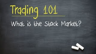 Trading 101 What is the Stock Market [upl. by Elatnahc]