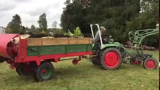 Steib Miststreuer und Fendt GT 225 [upl. by Fording]