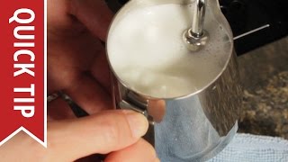 How to AutoFroth Milk for Lattes [upl. by Kate]