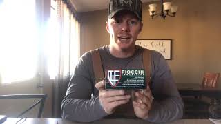 Fiocchi 50 Grain Coyote ammo [upl. by Noyart]