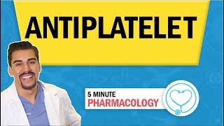 Pharmacology  Antiplatelet nursing RN PN NCLEX [upl. by Alves874]