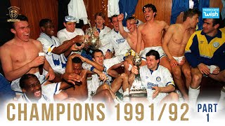 Champions Leeds United 199192  Part 15 [upl. by Xirdnek338]