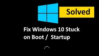 Fix Windows 10 Freezes on Startup  Booting Solved [upl. by Nosidda]