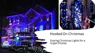 How to Store Christmas Lights for a Large Light Display [upl. by Edyaw]