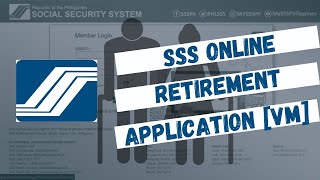 How to Apply Retirement Application on SSS Online for Voluntary Members [upl. by Corron]