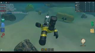 ROBLOX  Scuba Diving At Quill Lake  how to get the final suit [upl. by Annaujat]